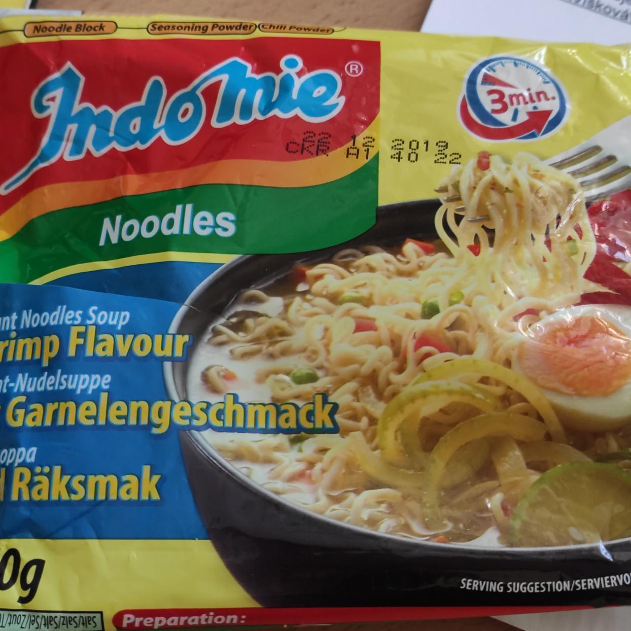 Fotografie - Noodles Shrimp flavour IndoMie