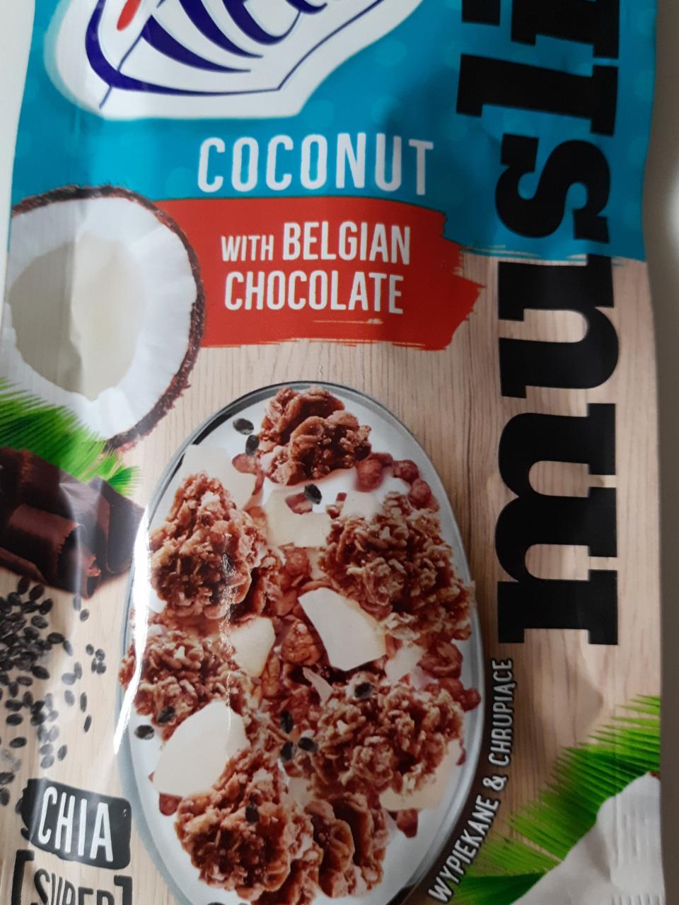 Fotografie - Musli Coconut with Belgian Chocolate Fitella