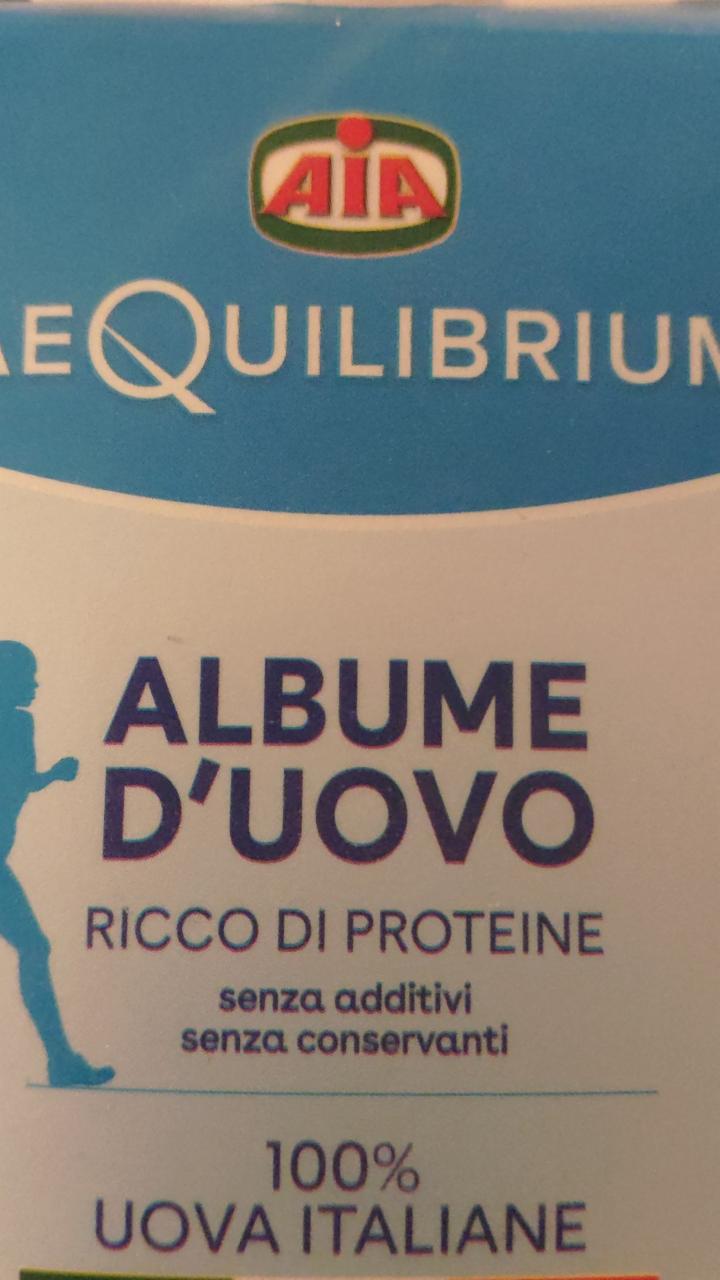 Fotografie - Aequilibrium Albume d'uovo Aia