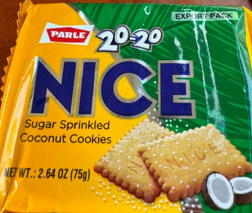 Fotografie - Nice Sugar Sprinkled Coconut Cookies Parle