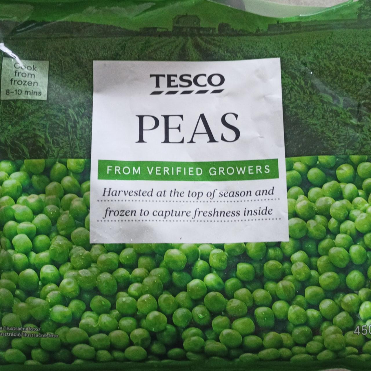 Fotografie - peas frozen Tesco