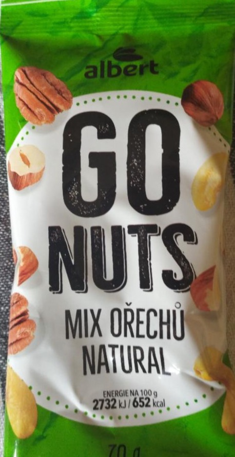 Fotografie - Go nuts mix ořechů natural Albert