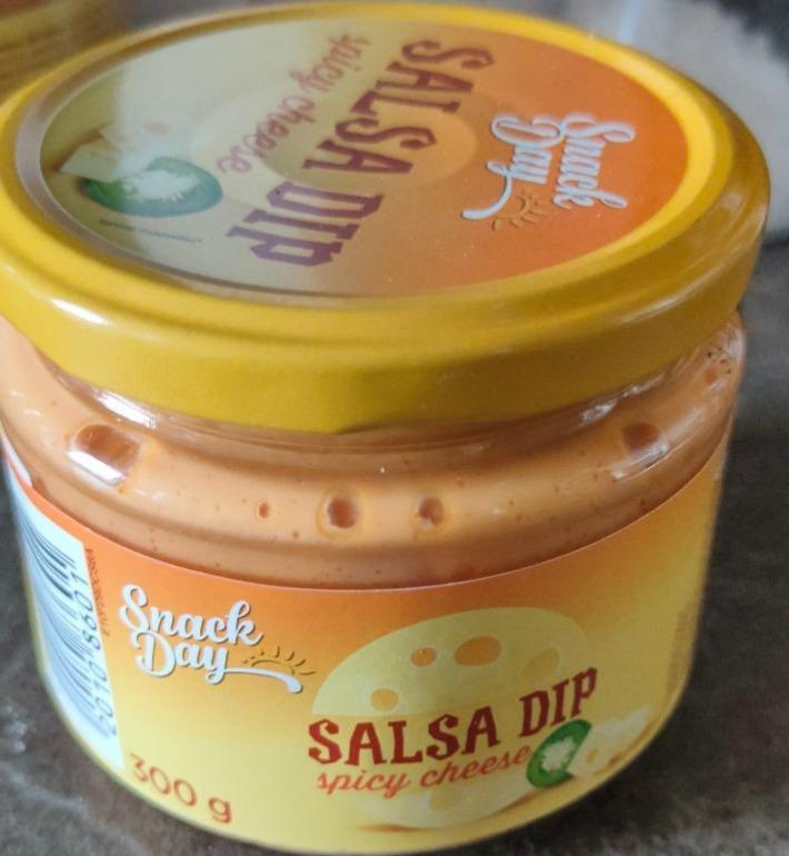 Fotografie - salsa dip snack day spicy cheese