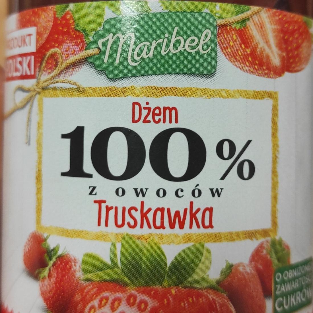 Fotografie - Dżem 100% z owoców Truskawka Maribel