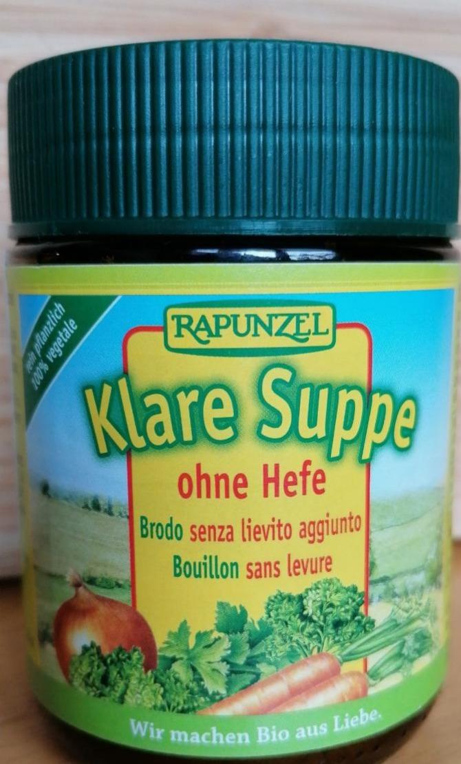 Fotografie - Klare Suppe ohne Hefe Rapunzel