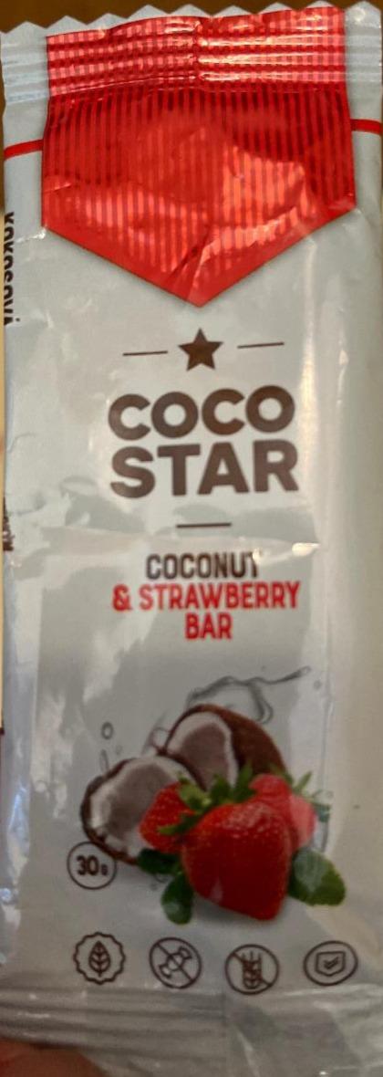 Fotografie - Coconut & Strawberry Bar Coco Star
