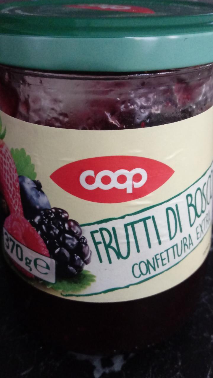 Fotografie - Frutti di bosco confettura extra Coop