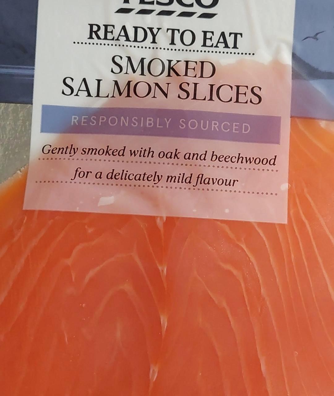 Fotografie - smoked salmon Tesco ready to eat