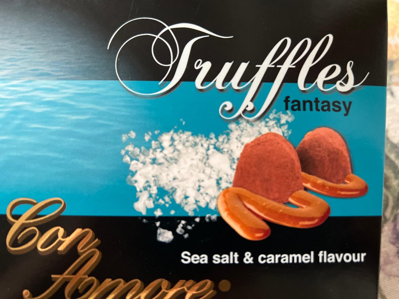 Fotografie - Truffles fantasy Sea & Caramel flavour Con Amore