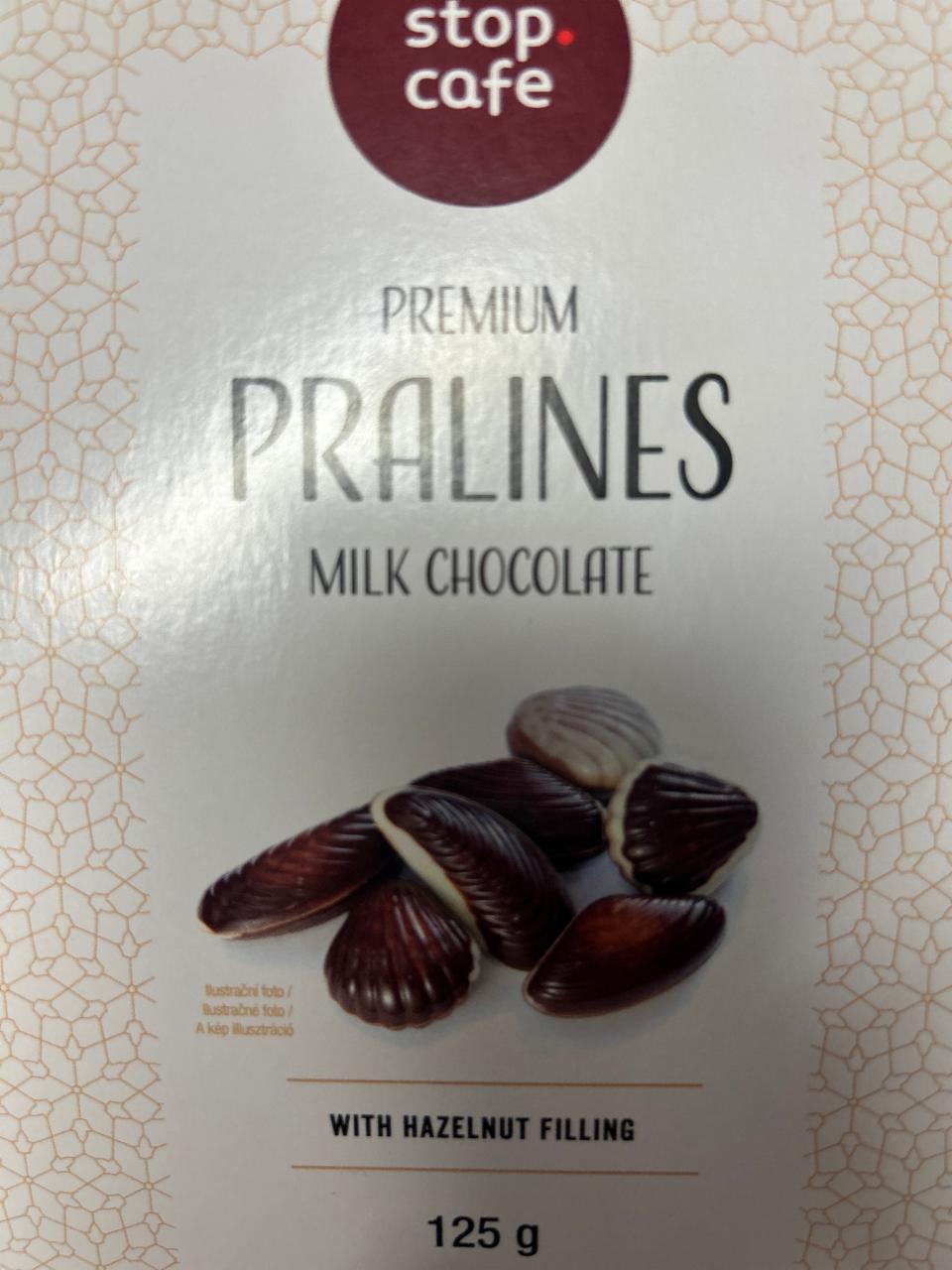 Fotografie - Premium Pralines Milk Chocolate Stop Cafe