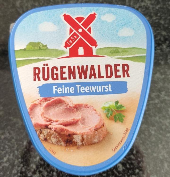 Fotografie - Rügenwalder feine teewurst