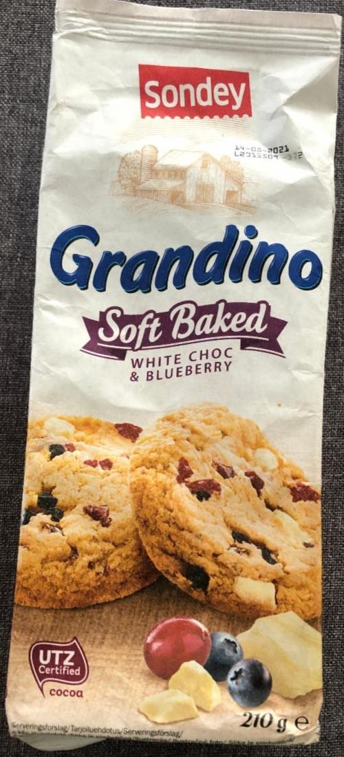 Fotografie - Grandino Soft baked white choc & blueberry Sondey