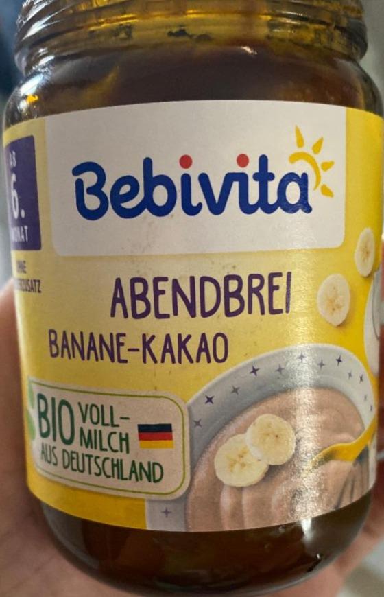 Fotografie - Abendbrei Banane-Kakao Bebivita