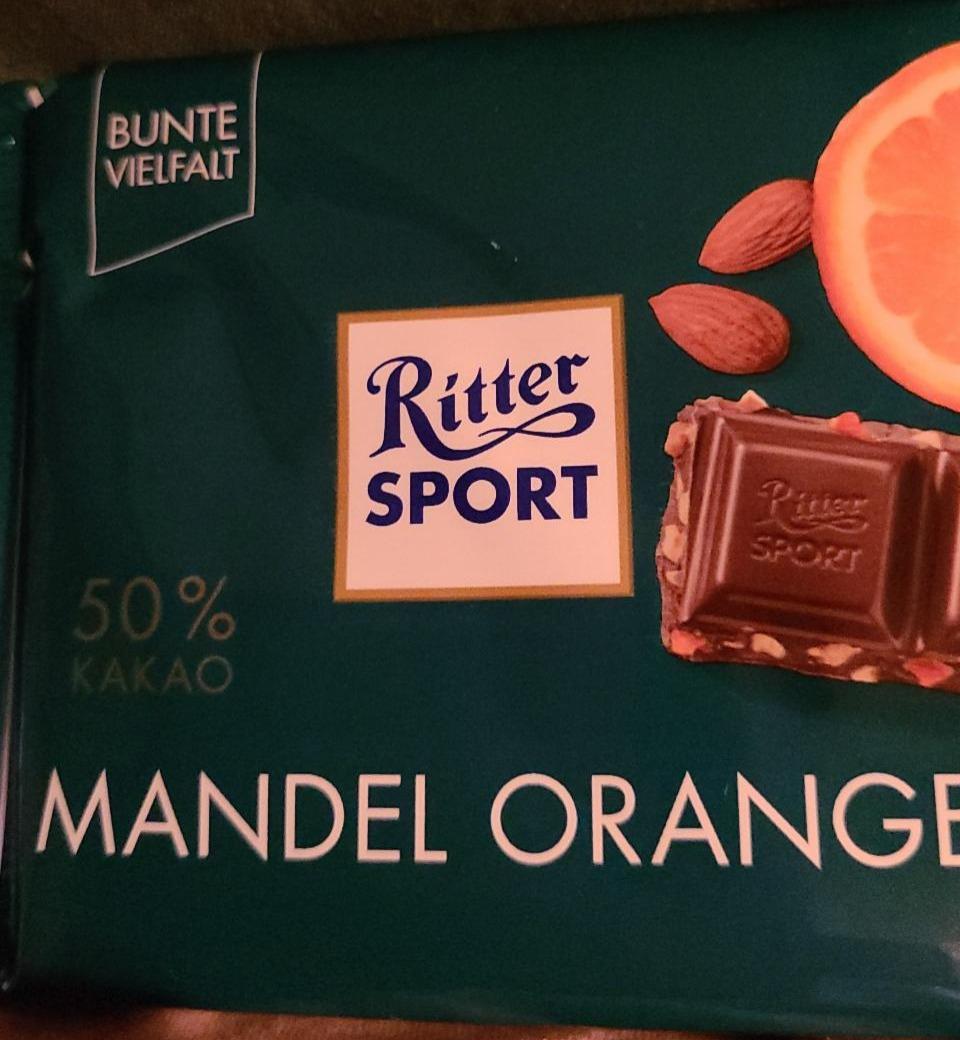 Fotografie - Mandel Orange Ritter Sport