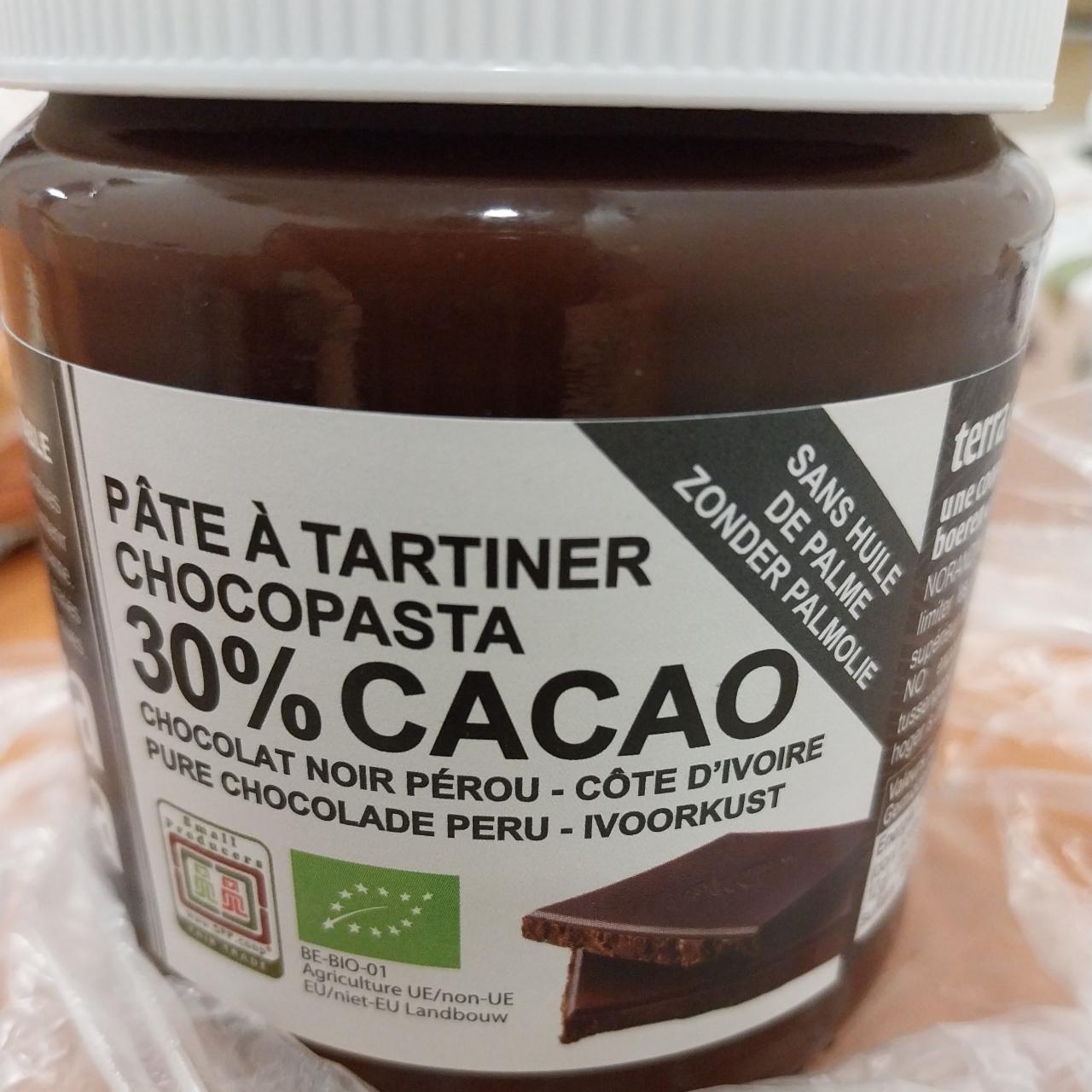 Fotografie - Bio Pâte à tartiner Chocopasta 30% cacao Terra etica
