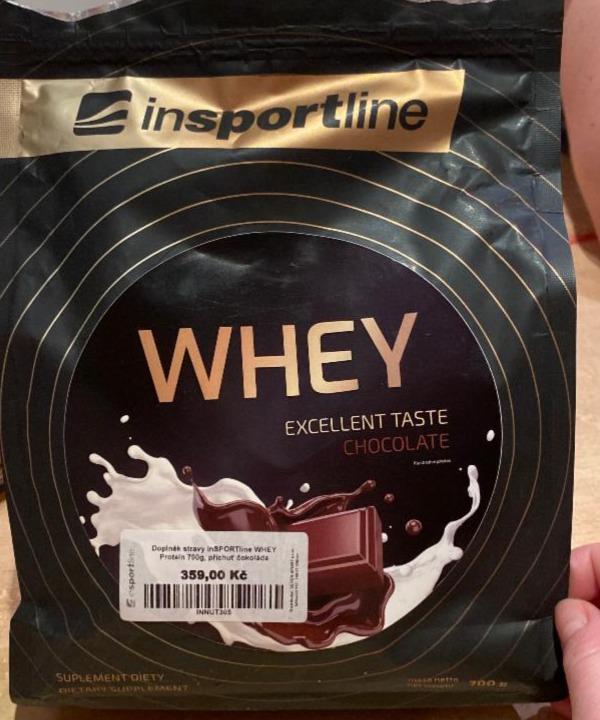 Fotografie - Whey protein čokoláda inSPORTline