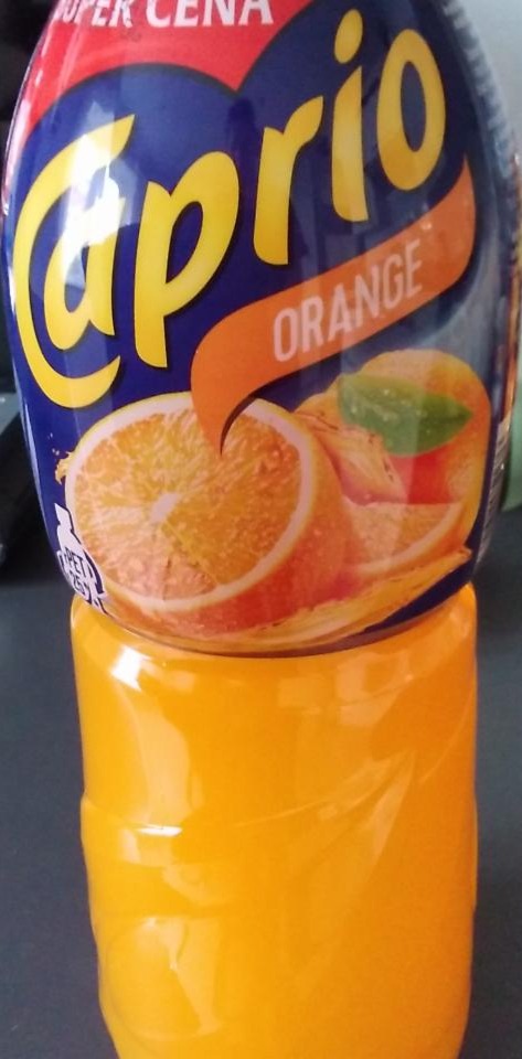 Fotografie - Orange sycený nápoj Caprio