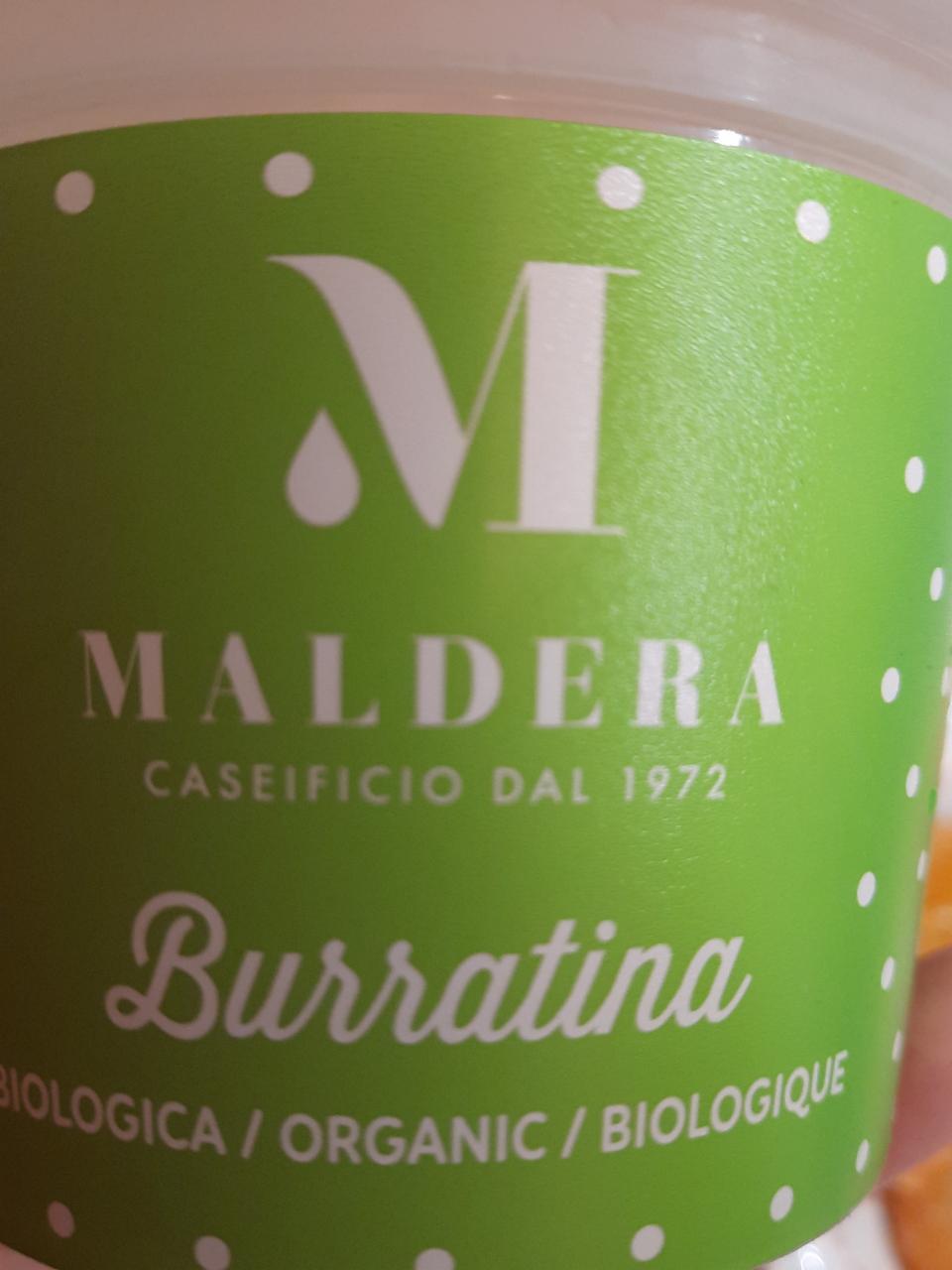 Fotografie - Burratina Biologica Maldera