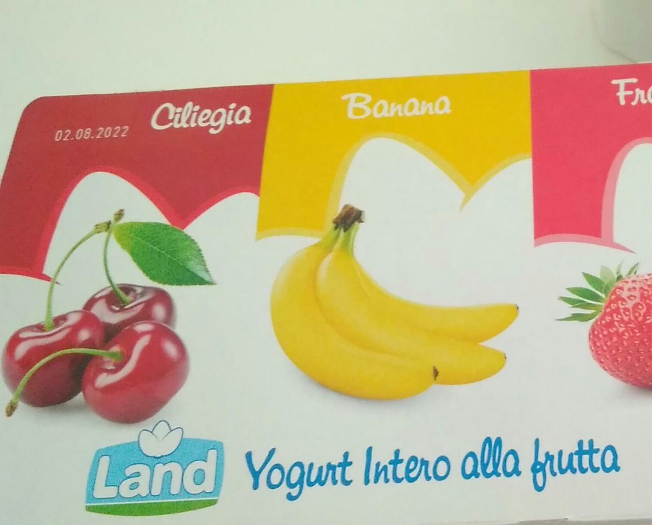 Fotografie - Yogurt Intero Alla Frutta Land