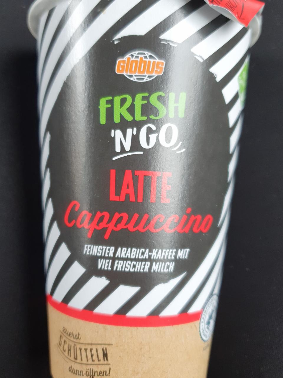 Fotografie - Fresh 'n' go Latte Cappuccino Globus