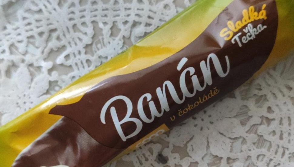 Fotografie - Coop banán v čokoládě
