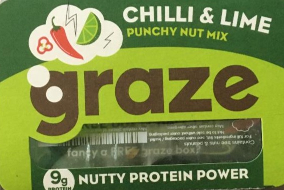 Fotografie - Chilli & lime punchy nut mix Graze