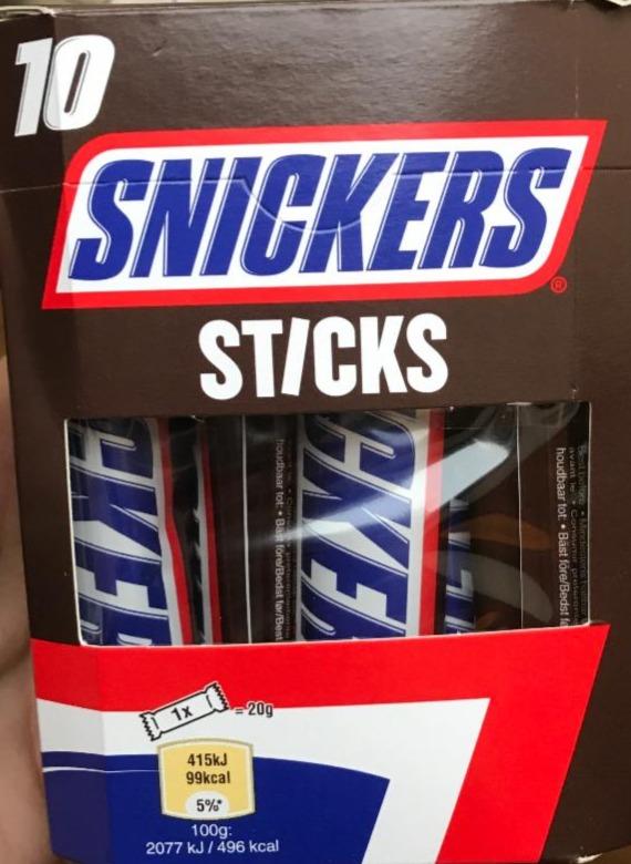 Fotografie - 10 Snickers Sticks
