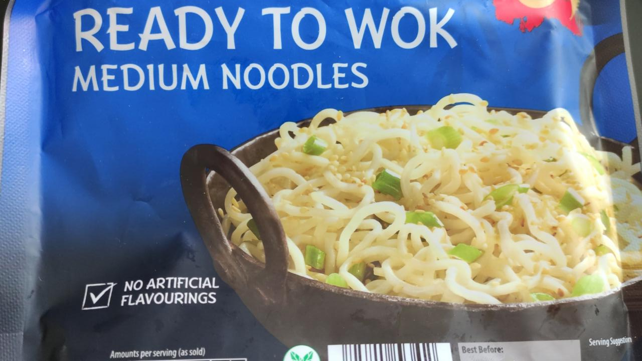 Fotografie - Ready to wok Medium noodles Aldi