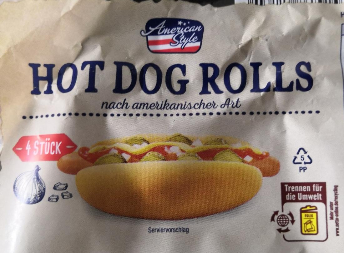 Fotografie - Hot Dog Rolls American Style
