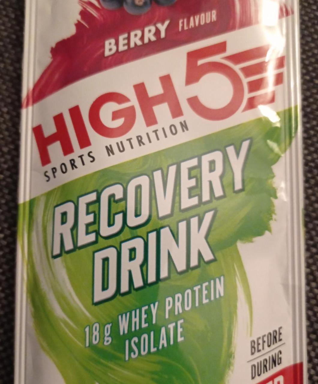 Fotografie - Recovery Drink Berry High5