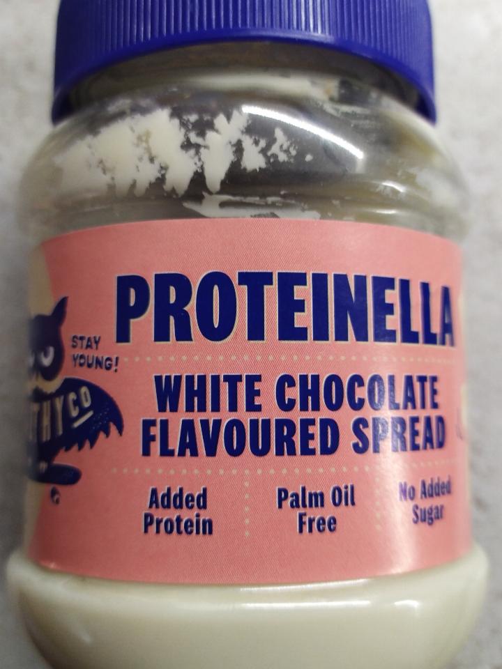 Fotografie - Proteinella white chocolate HealthyCo