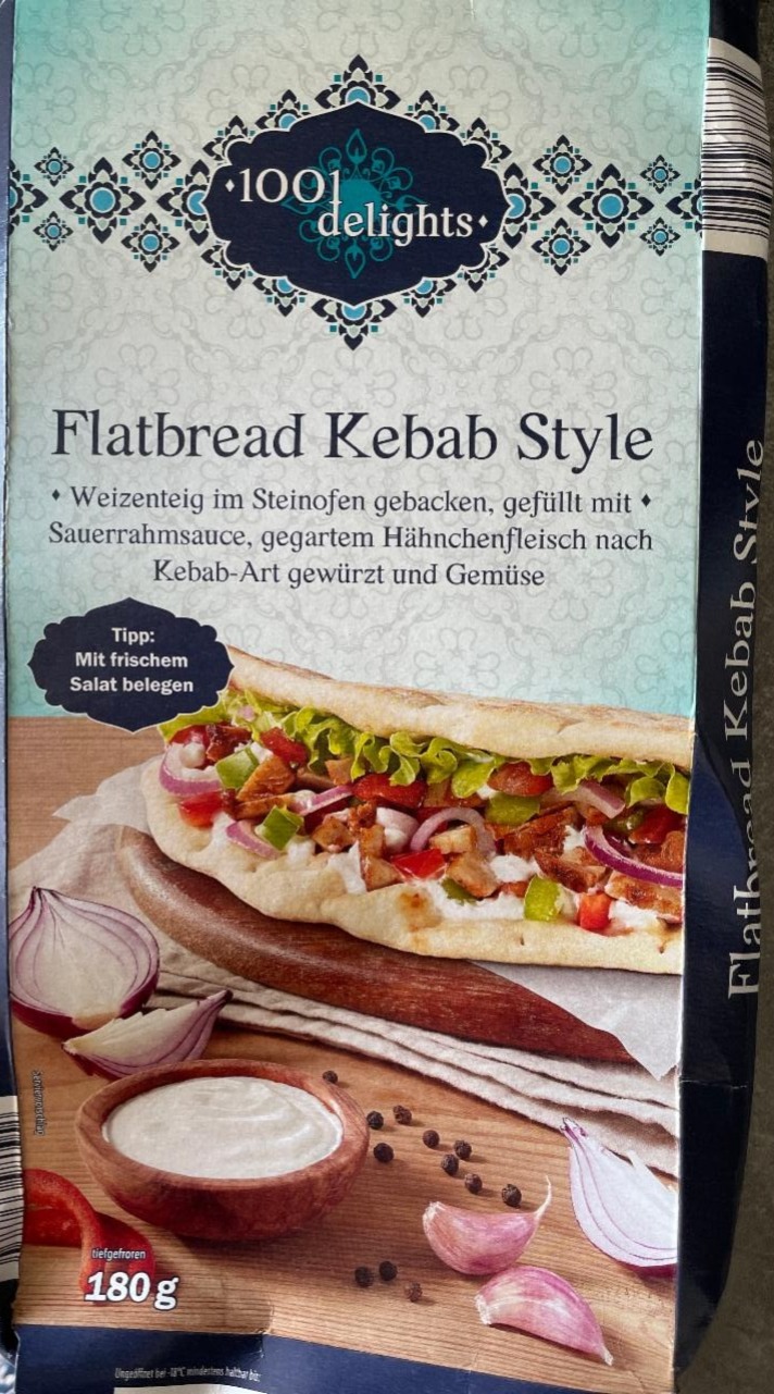 Fotografie - Flatbread Kebab Style 1001 Delights