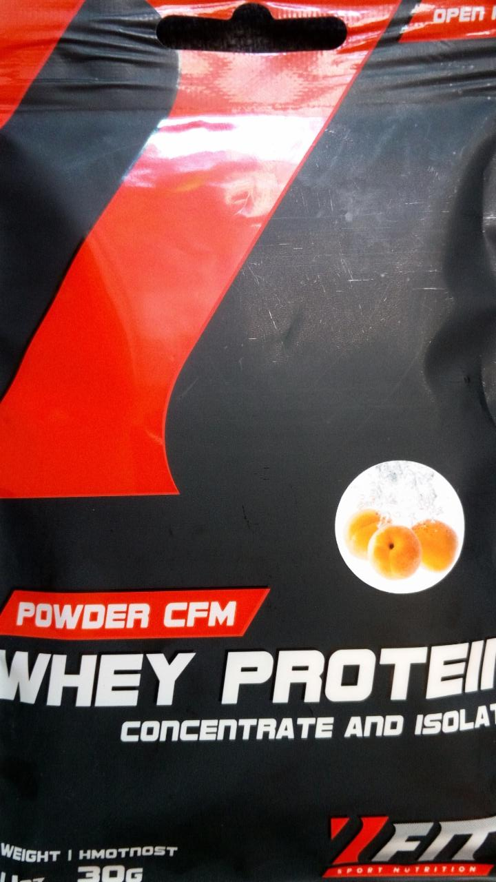 Fotografie - Whey Protein CFM meruňka Sport nutrition
