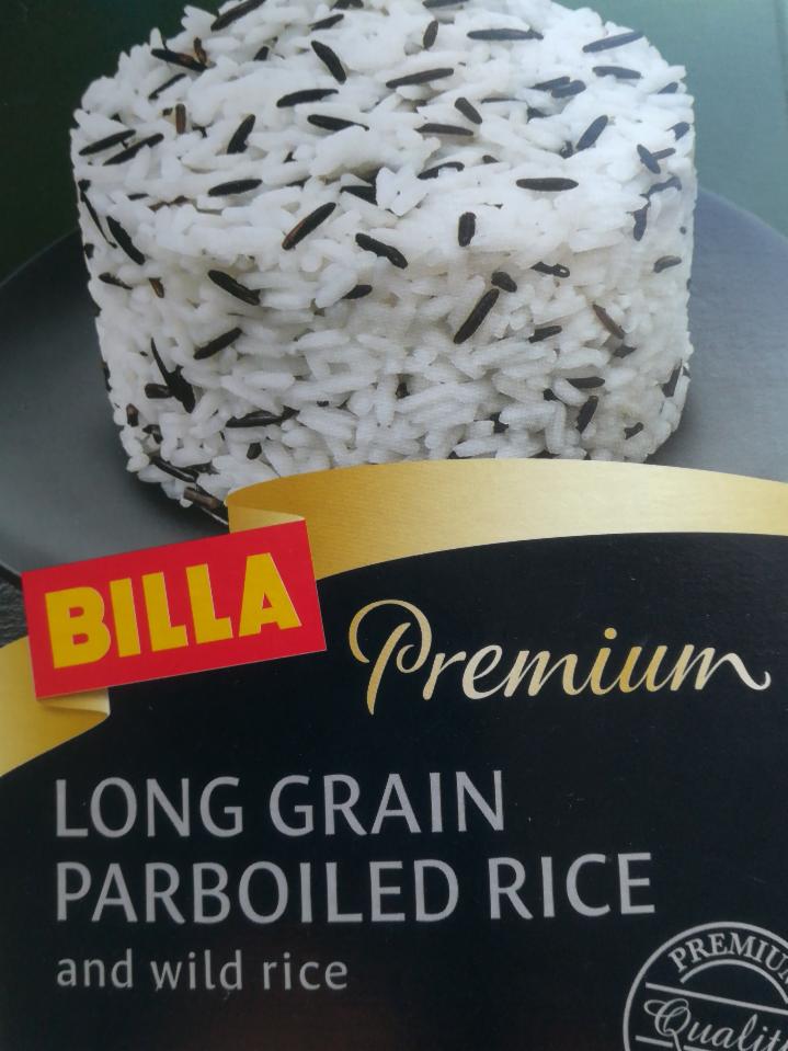 Fotografie - Long grain parboiled rice and wild rice Billa Premium