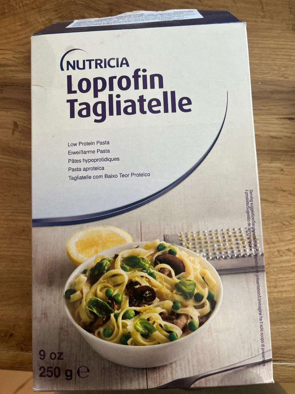 Fotografie - Loprofin Tagliatelle nízkobílkovinné Nutricia