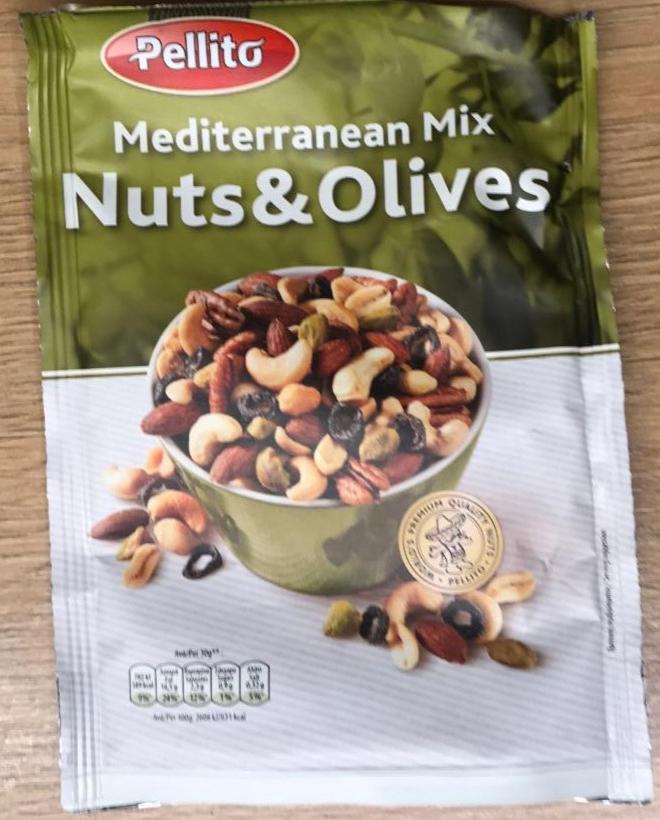 Fotografie - Mediterranean Mix Nuts & Olives Pellito