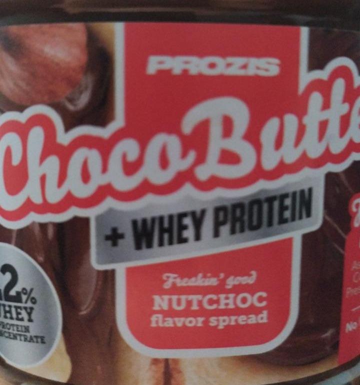 Fotografie - Choco Butter + whey protein nutchoc Prozis