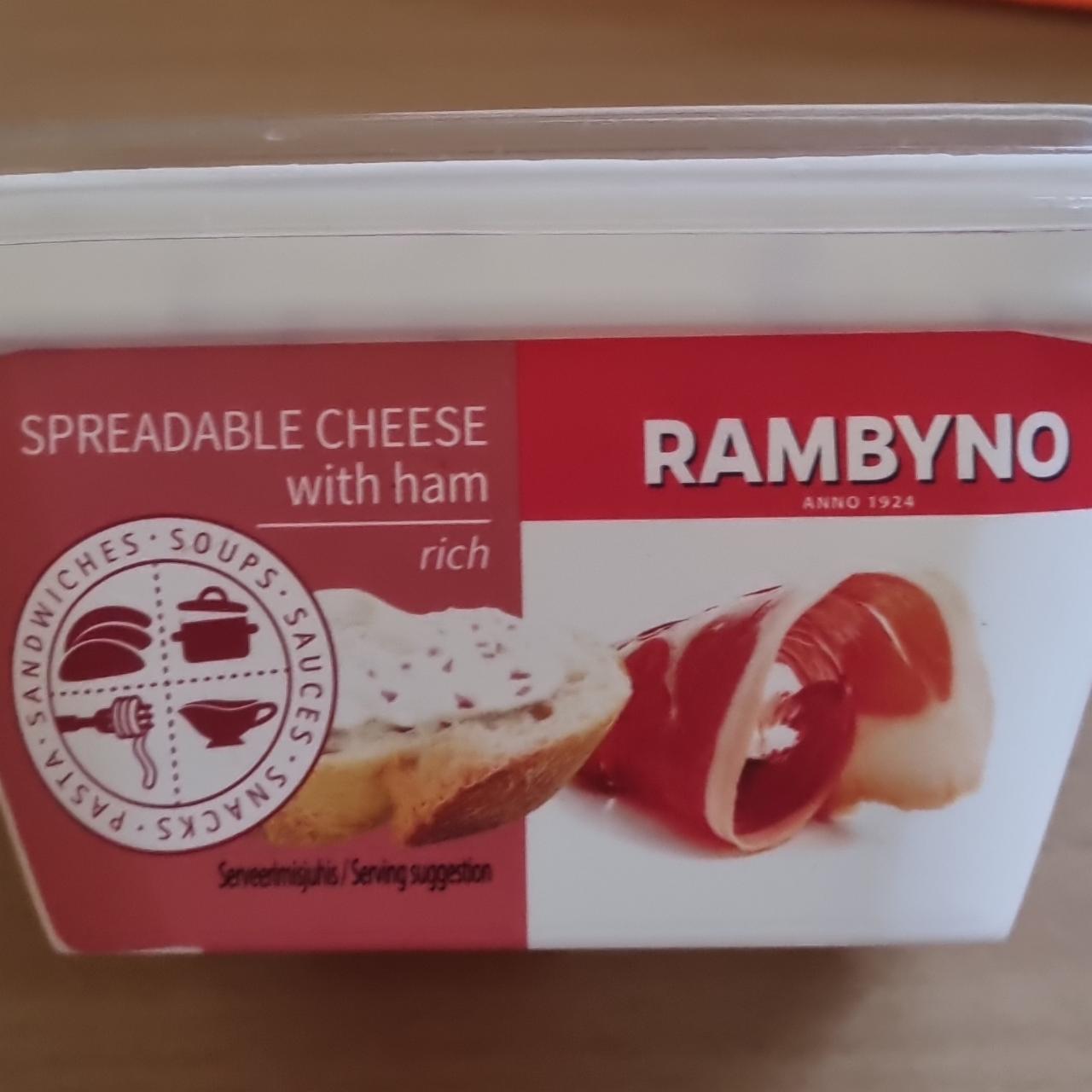 Fotografie - Cheese snack se šunkou Rambyno