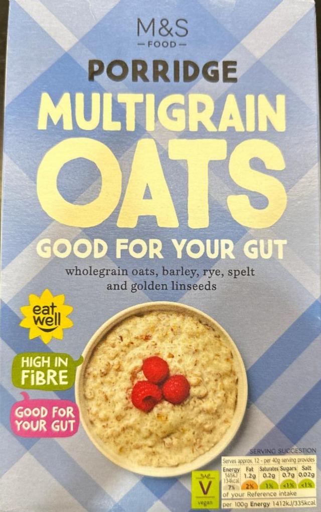 Fotografie - Porridge multigrain oats M&S Food