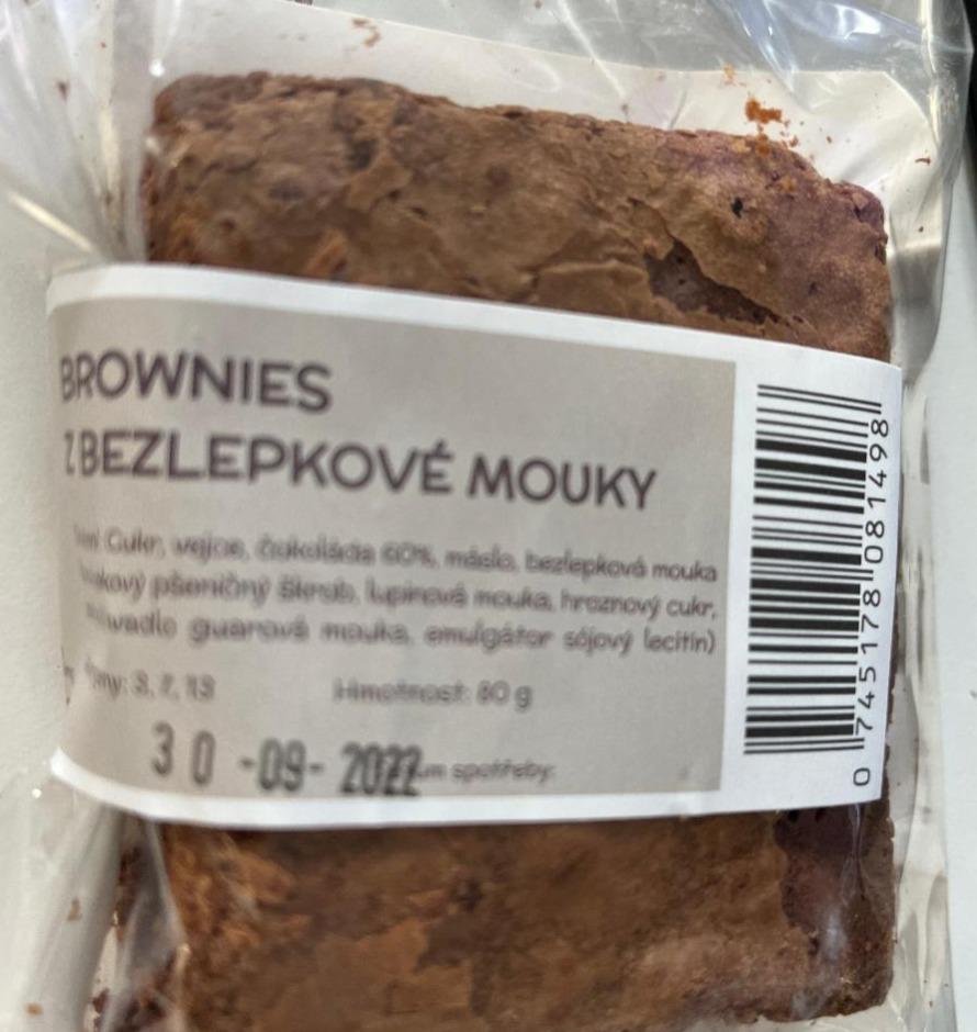 Fotografie - Brownies z bezlepkové mouky