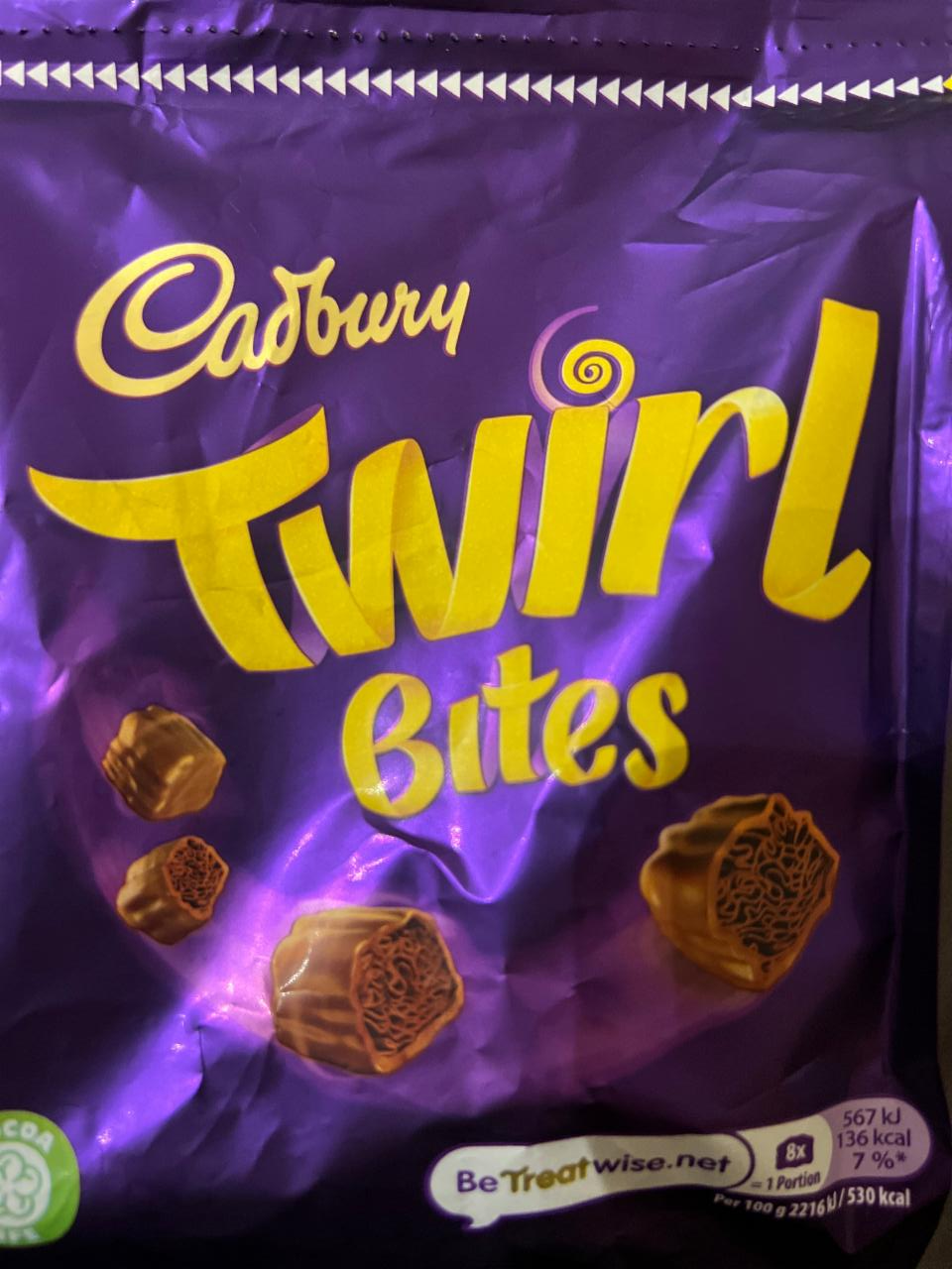 Fotografie - Twirl Bites Cadbury
