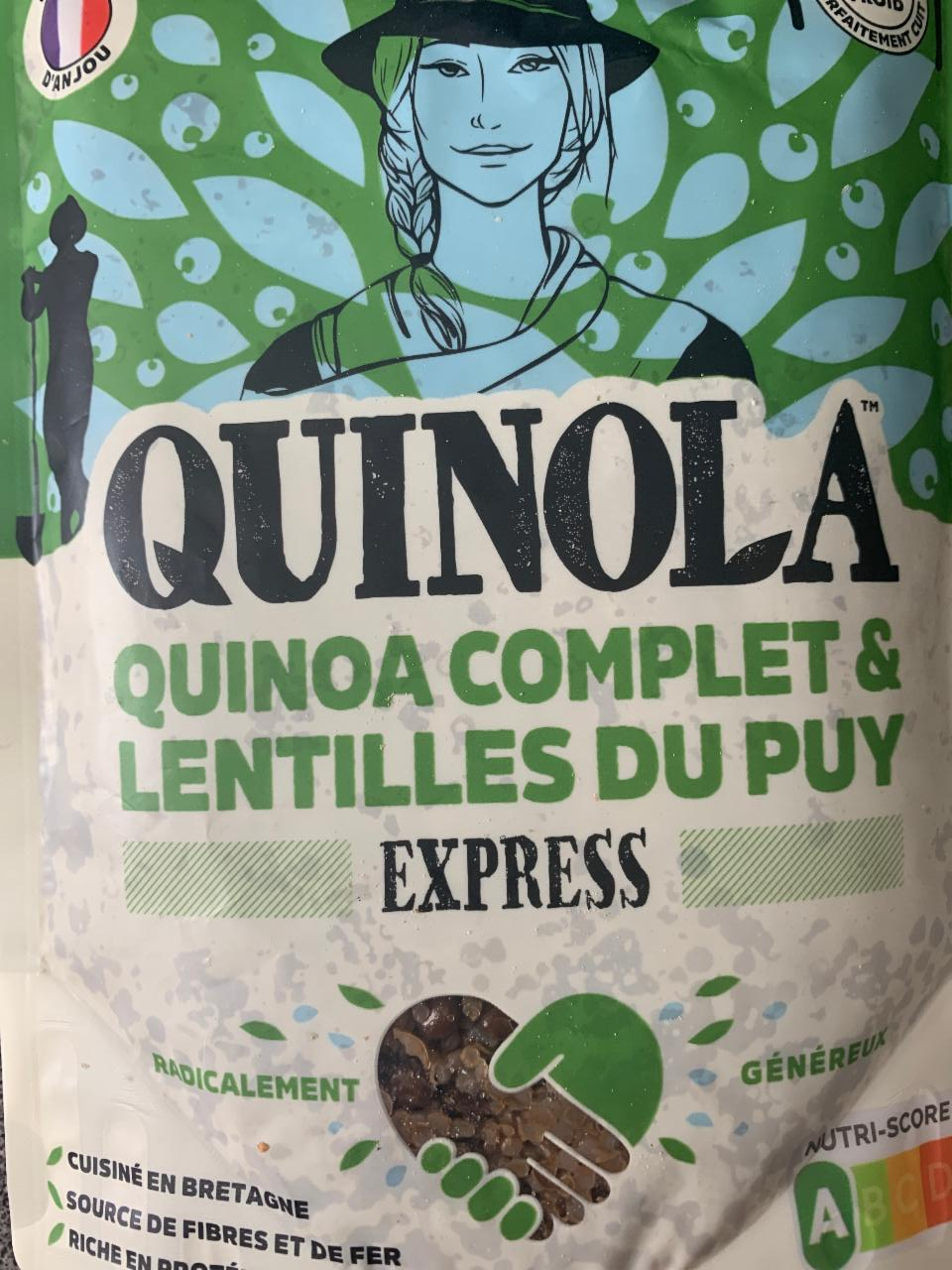 Fotografie - Quinoa Complet & Lentilles du puy Quinola
