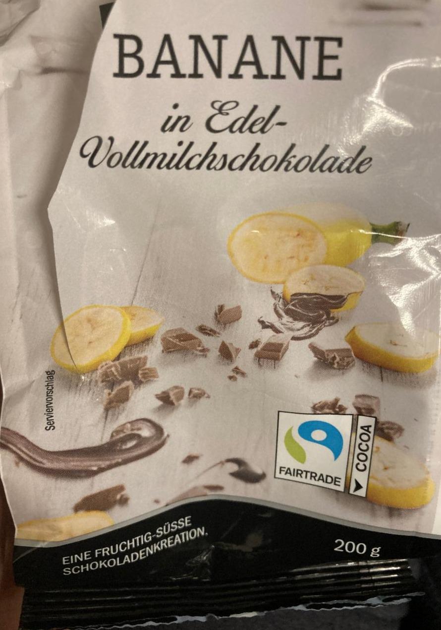 Fotografie - Banane in Edel-Vollmilchschokolade Deluxe