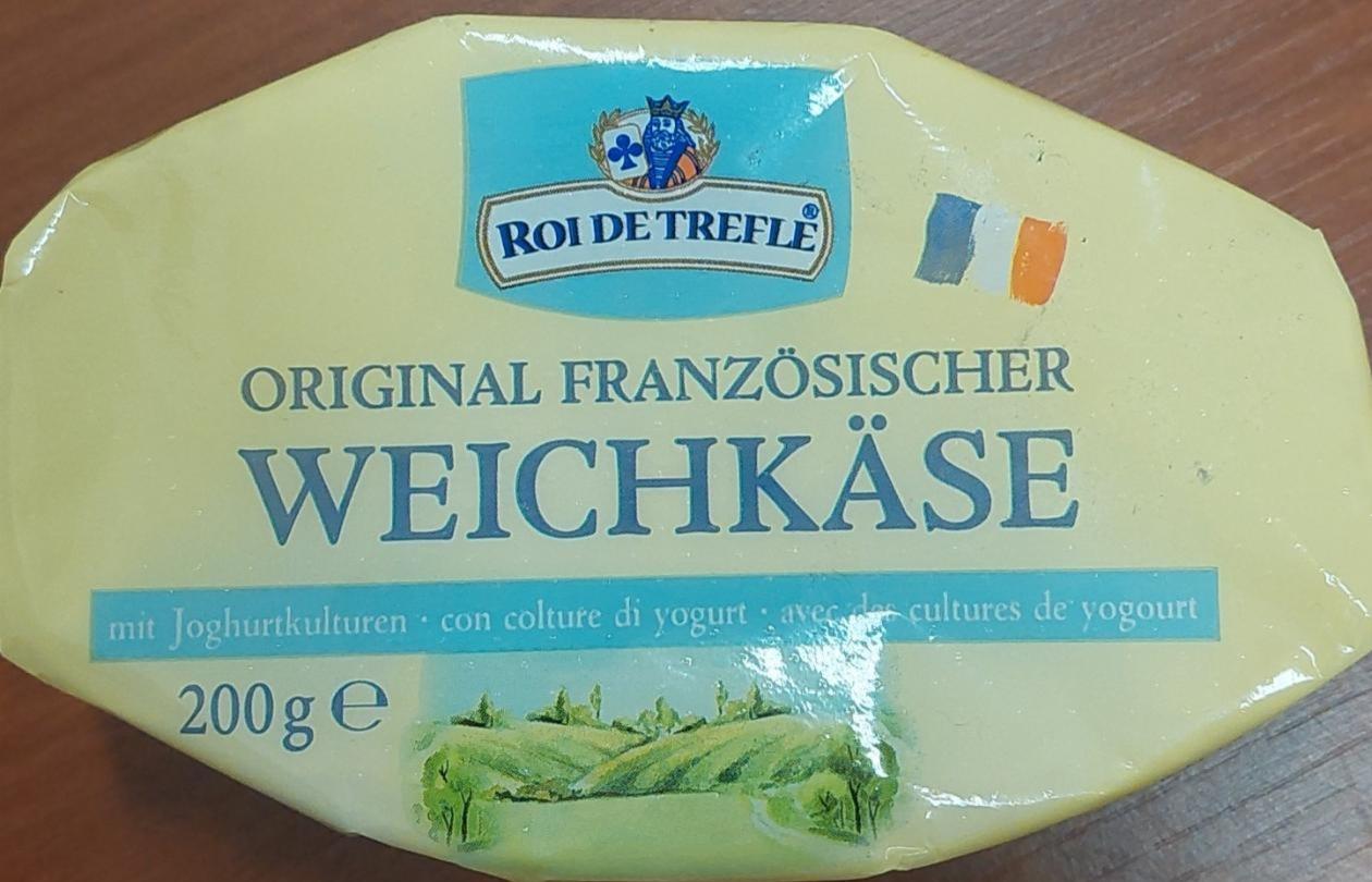Fotografie - Original Französischer Weichkase mit jogurtkulturen Roi De Trefle