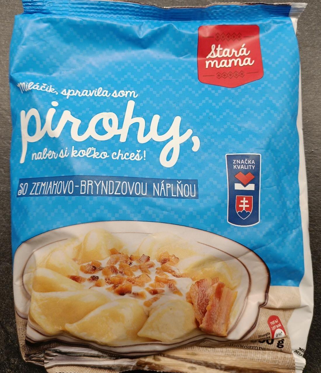 Fotografie - Pirohy so zemiakovo-bryndzovou naplňou Stara mama