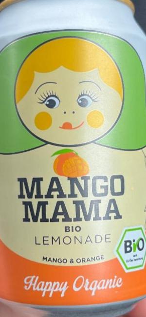 Fotografie - mango mama lemonade mango orange Happy Organic