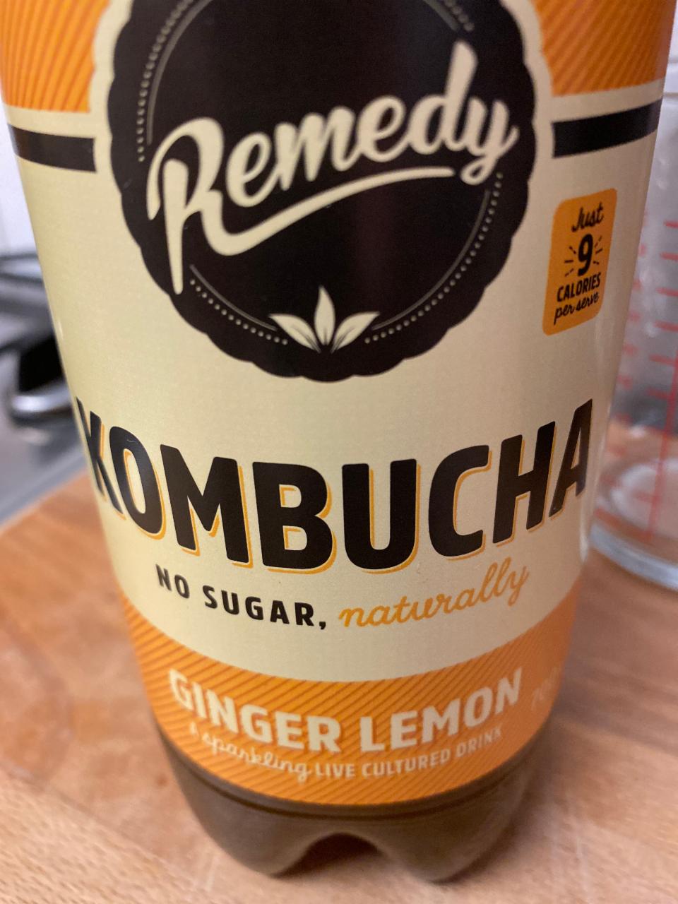 Fotografie - Remedy kombucha ginger & lemon