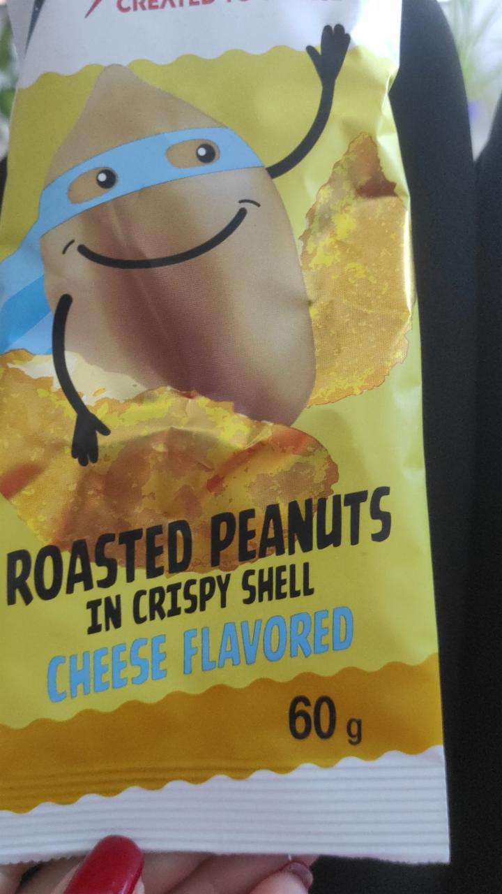 Fotografie - Rocky roasted peanuts ist crispy shell spanish mix flavoured 