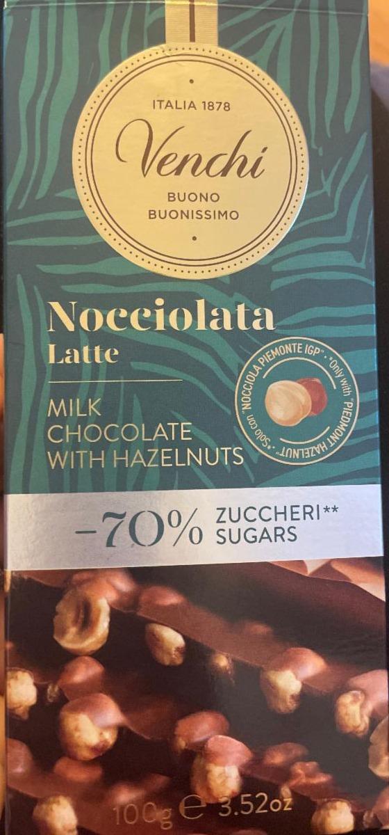Fotografie - Nocciolata latte -70% zuccheri Venchi