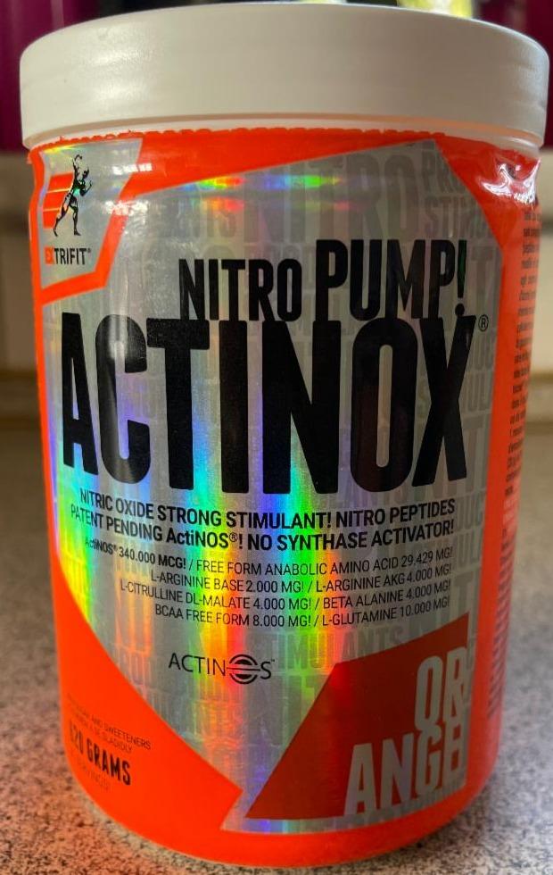 Fotografie - Nitro Pump Actinox Orange Extrifit